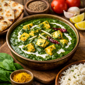 Palak Paneer Recipe – Creamy Spinach and Paneer Curry
